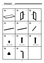 Preview for 6 page of Songmics VASAGLE LWD041 Quick Start Manual