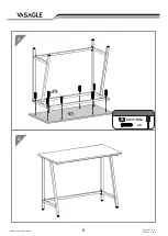 Preview for 8 page of Songmics VASAGLE LWD40 Quick Start Manual