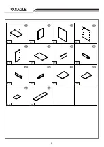 Preview for 6 page of Songmics VASAGLE LWD65 Manual