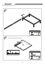 Preview for 11 page of Songmics VASAGLE LWD65 Manual