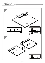 Preview for 12 page of Songmics VASAGLE LWD65 Manual