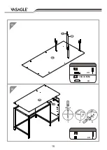 Preview for 15 page of Songmics VASAGLE LWD65 Manual