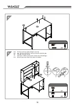 Preview for 19 page of Songmics VASAGLE LWD65 Manual