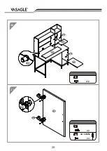 Preview for 20 page of Songmics VASAGLE LWD65 Manual