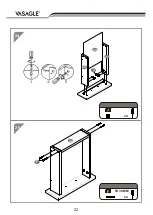 Preview for 22 page of Songmics VASAGLE LWD65 Manual