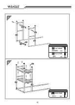 Предварительный просмотр 10 страницы Songmics VASAGLE LWD72 Manual