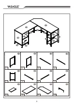 Preview for 5 page of Songmics Vasagle LWD75 Manual