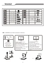 Preview for 7 page of Songmics Vasagle LWD75 Manual