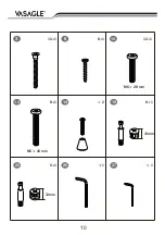 Preview for 10 page of Songmics VASAGLE XLCT21 Manual