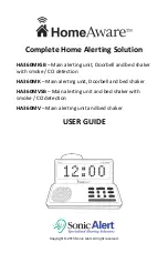 Sonic Alert HomeAware HA360MK User Manual preview