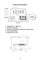 Предварительный просмотр 6 страницы Sonic Alert HomeAware HA360MK User Manual