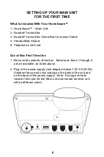 Предварительный просмотр 9 страницы Sonic Alert HomeAware HA360MK User Manual