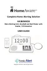Sonic Alert HomeAware HA360MKSB User Manual preview