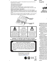 Предварительный просмотр 3 страницы Sonic Alert SB1000-V3 Instruction Manual