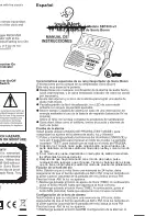 Предварительный просмотр 4 страницы Sonic Alert SB1000-V3 Instruction Manual