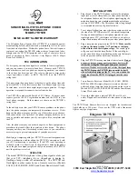 Sonic Alert TR75VR User Manual предпросмотр