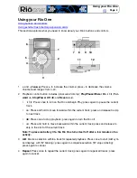 Preview for 4 page of Sonic Blue One 64MB User Manual