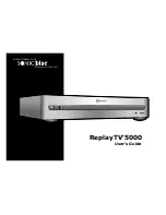 Предварительный просмотр 1 страницы Sonic Blue ReplayTV 5000 User Manual