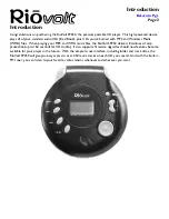 Предварительный просмотр 3 страницы Sonic Blue RioVolt SP-250 User Manual