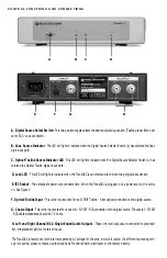 Preview for 2 page of Sonic Frontiers SONIC FRONTIERS TRANSDAC Owner'S Manual