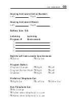 Preview for 3 page of Sonic Innovations Flip FL100 User Manual