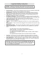 Preview for 3 page of Sonic Safety HG-1000 Owner'S Manual