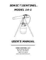 Sonic Sentinel M14-1 User Manual preview