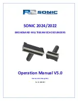 Preview for 1 page of Sonic 2022 Operation Manual