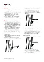 Preview for 4 page of Sonic 4800709 Instructions Manual