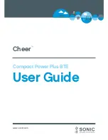 Preview for 1 page of Sonic Cheer 20 User Manual