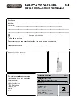 Preview for 21 page of Sonic Dentiguard 46365 User Manual