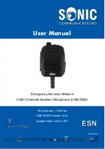 Sonic ESN CA19744 User Manual preview