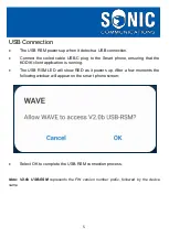 Preview for 5 page of Sonic ESN CA19744 User Manual