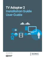 Sonic TVAdapter 2 BS-F200 Installation Manual preview