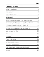 Preview for 3 page of Sonic TVAdapter 2 BS-F200 Installation Manual