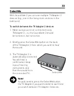 Preview for 33 page of Sonic TVAdapter 2 BS-F200 Installation Manual