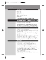 Preview for 4 page of Sonicare Advance 4000 Series User Manual