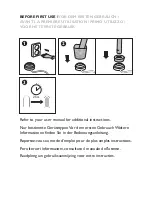 Preview for 3 page of Sonicare DiamondClean HX9333 Quick Start Manual