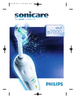 Preview for 1 page of Sonicare elite e7000 Series User Manual