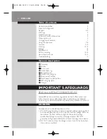 Preview for 4 page of Sonicare elite e7000 Series User Manual