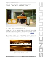 Preview for 4 page of SONICCOUTURE ONDES User Manual