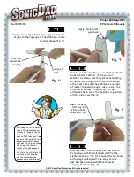 Preview for 9 page of SonicDad Sonic Silhouette Assembly Instructions Manual