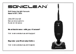 Preview for 1 page of Soniclean SFC-7000 SOFT CARPET SERIES Owner'S Manual