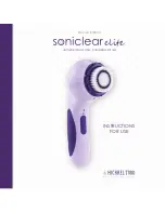 Soniclear Elite DELUXE Instructions For Use Manual preview