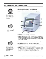 Предварительный просмотр 18 страницы Sonics H520 T/E Instruction Manual