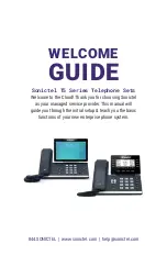 Предварительный просмотр 1 страницы Sonictel T5 Series Welcome Manual