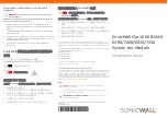 Preview for 2 page of SonicWALL CSa 1000 & SMA 6200 Installation Manual