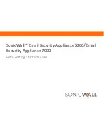 Preview for 1 page of SonicWALL ESA 5000 Getting Started Manual