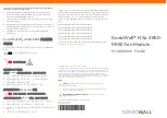 Preview for 2 page of SonicWALL NSa 4650 Installation Manual