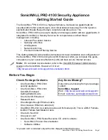 Preview for 2 page of SonicWALL PRO 4100 Getting Started Manual